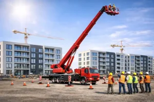 Wynajem podnośników koszowych, żurawi i dźwigu w Czaplinku Usługi dźwigowe Czaplinek