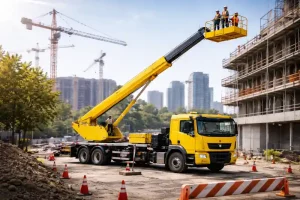 Wynajem podnośików koszowych żurawi i usługi dźwigiem w Margoninie usługi dźwigowe Margonin