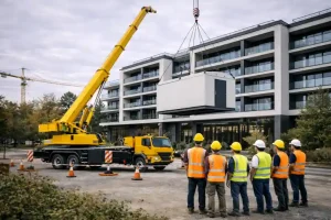 Wynajem żurawi, podnośników koszowych i dźwigu w Mroczy usługi dźwigowe Mrocza